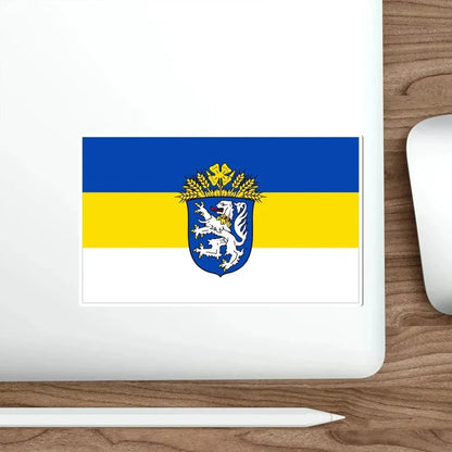 Flag of Leer Germany STICKER Vinyl Die-Cut Decal - The Sticker Space