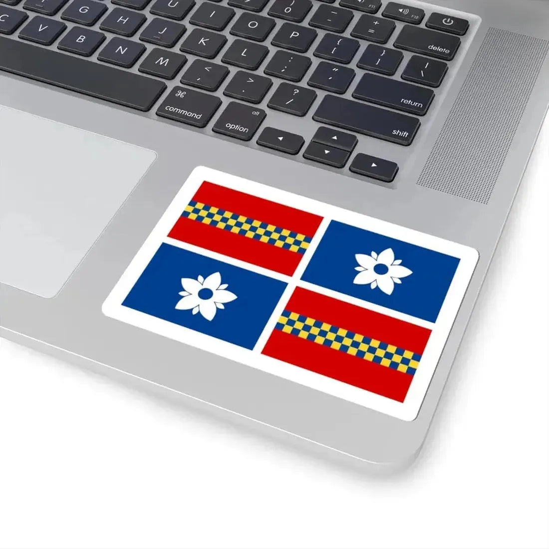 Flag of Leesburg Virginia (United States) STICKER Vinyl Kiss-Cut Decal - The Sticker Space