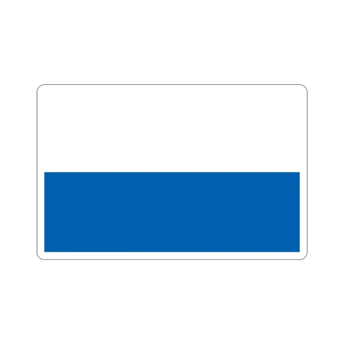 Flag of Legnica Poland STICKER Vinyl Die-Cut Decal 3 Inch - The Sticker Space