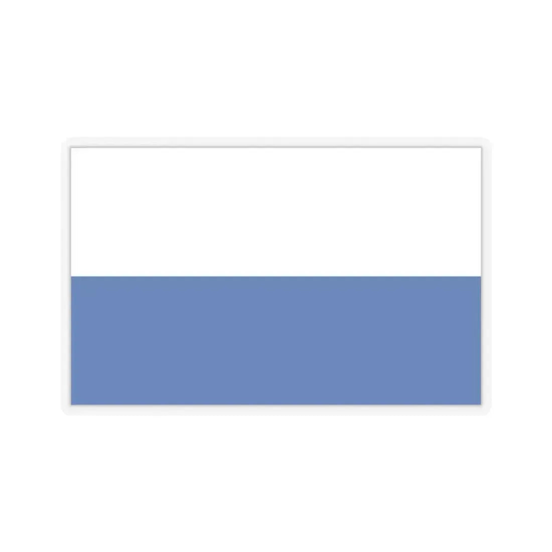 Flag of Legnica Poland - STICKER Vinyl Kiss-Cut Decal 2 Inch Transparent - The Sticker Space