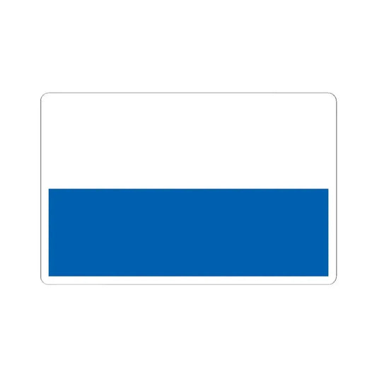 Flag of Legnica Poland - STICKER Vinyl Kiss-Cut Decal 2 Inch White - The Sticker Space