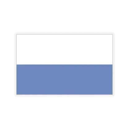 Flag of Legnica Poland - STICKER Vinyl Kiss-Cut Decal 3 Inch Transparent - The Sticker Space