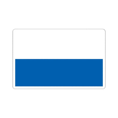 Flag of Legnica Poland - STICKER Vinyl Kiss-Cut Decal 3 Inch White - The Sticker Space