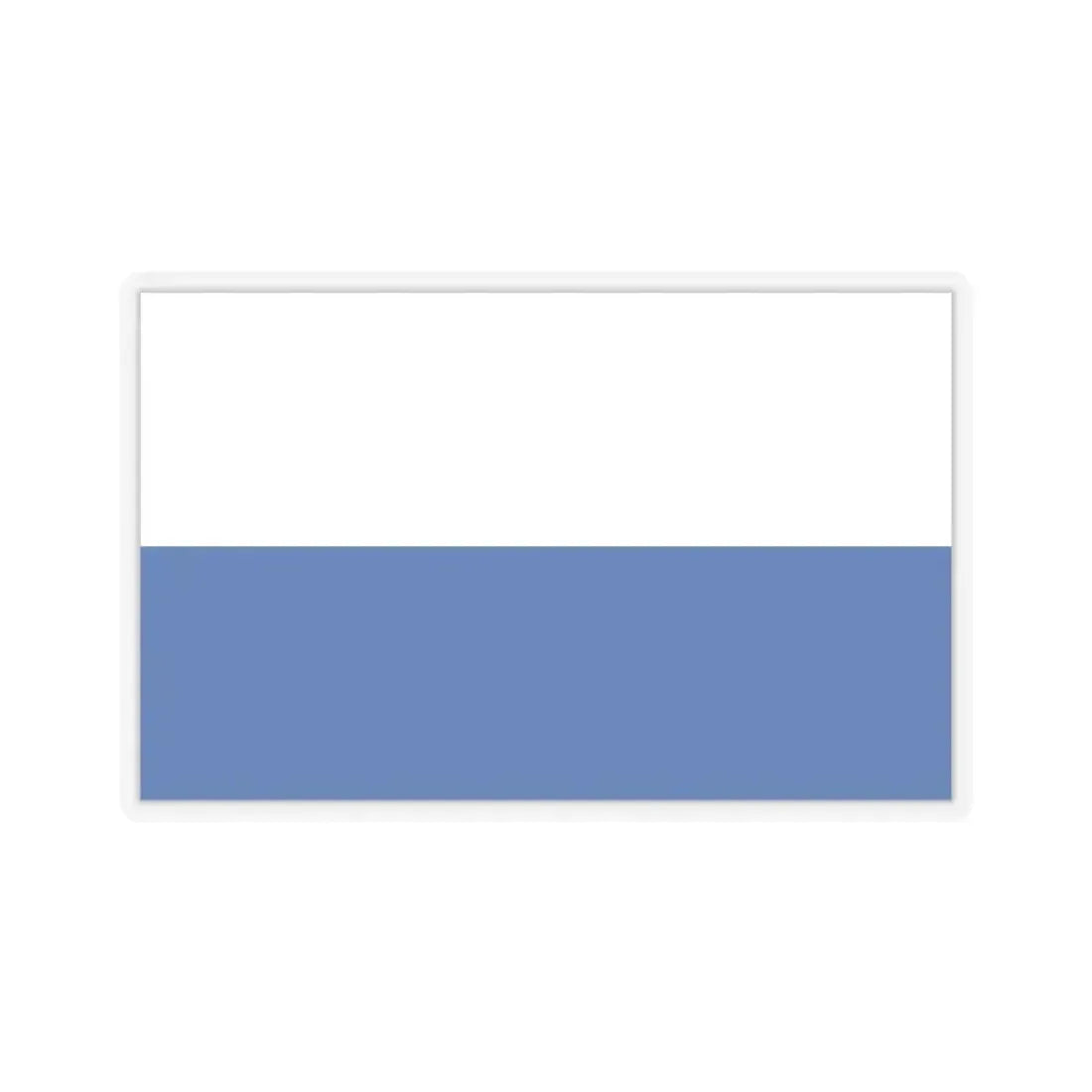 Flag of Legnica Poland - STICKER Vinyl Kiss-Cut Decal 4 Inch Transparent - The Sticker Space