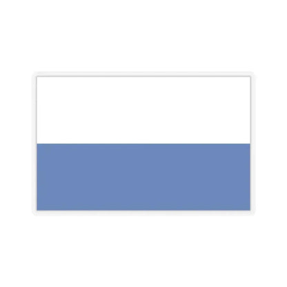 Flag of Legnica Poland - STICKER Vinyl Kiss-Cut Decal 4 Inch Transparent - The Sticker Space