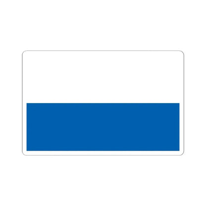 Flag of Legnica Poland - STICKER Vinyl Kiss-Cut Decal 4 Inch White - The Sticker Space