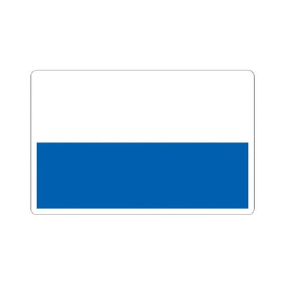 Flag of Legnica Poland - STICKER Vinyl Kiss-Cut Decal 6 Inch White - The Sticker Space