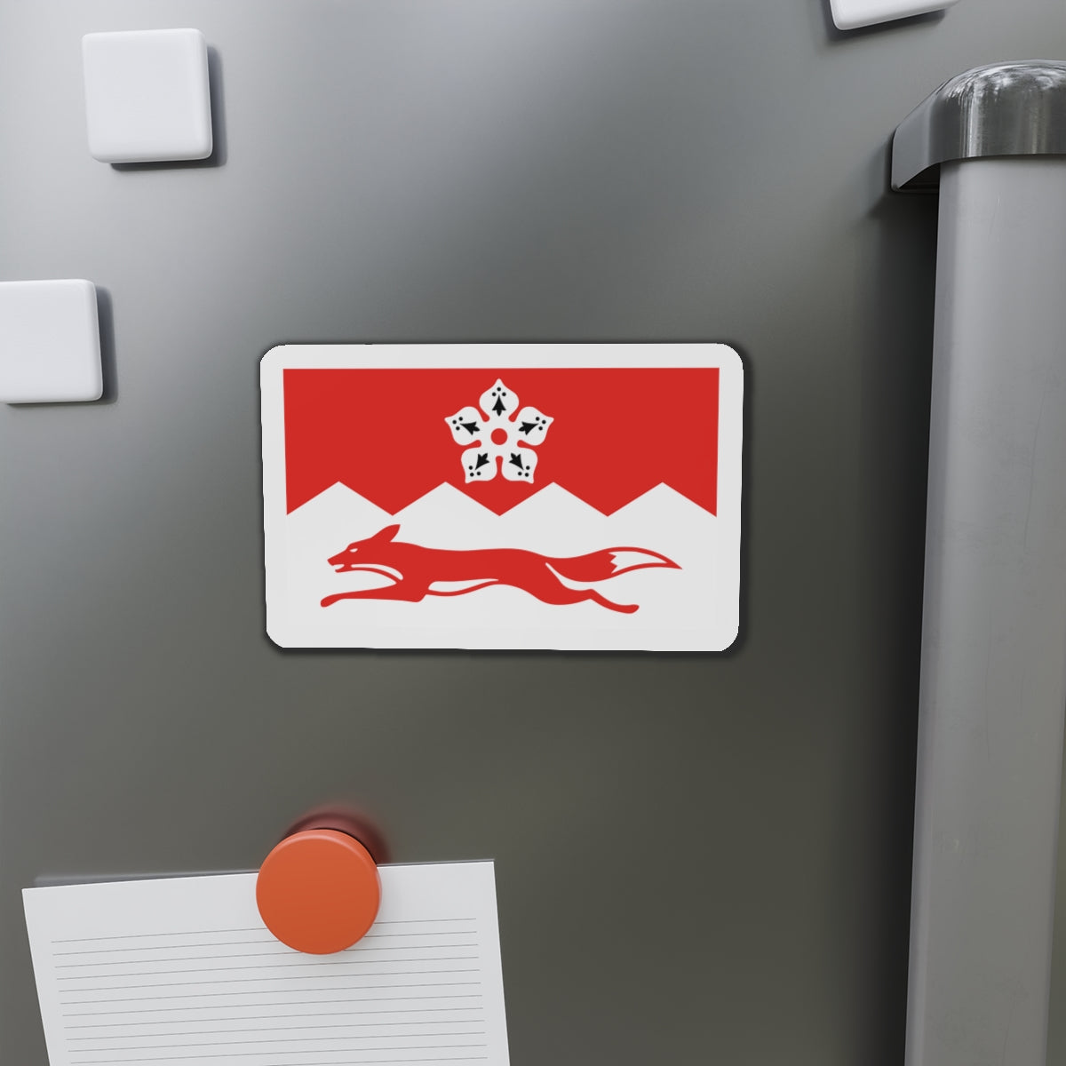 Flag of Leicestershire UK - Die-Cut Magnet-The Sticker Space