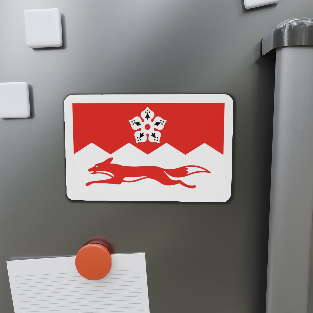 Flag of Leicestershire UK - Die-Cut Magnet-The Sticker Space