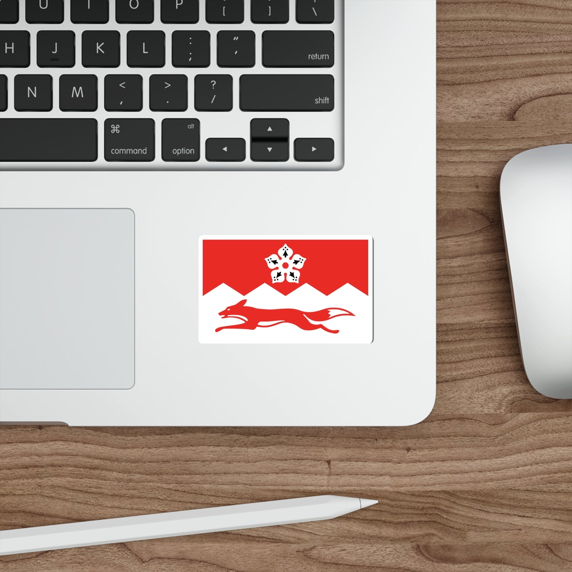 Flag of Leicestershire UK STICKER Vinyl Die-Cut Decal-The Sticker Space