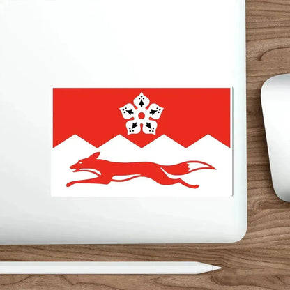 Flag of Leicestershire UK STICKER Vinyl Die-Cut Decal - The Sticker Space