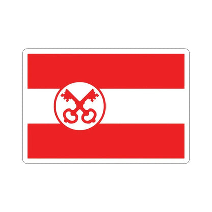 Flag of Leiden The Holland city of the oldest Dutch university Leiden University and Birthplace of Rembrandt Rembrandt Netherlands STICKER Vinyl Die-Cut Decal - The Sticker Space