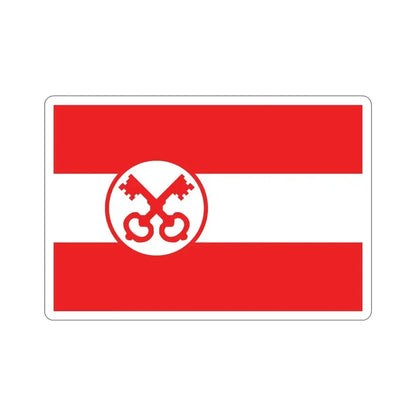 Flag of Leiden The Holland city of the oldest Dutch university Leiden University and Birthplace of Rembrandt Rembrandt Netherlands STICKER Vinyl Die-Cut Decal - The Sticker Space