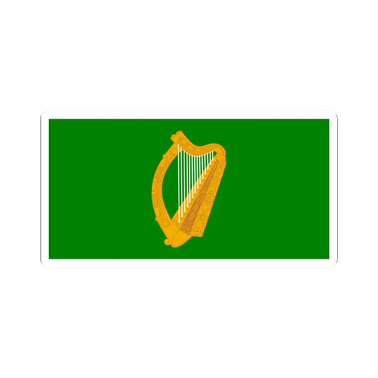 Flag of Leinster bright (Ireland) STICKER Vinyl Kiss-Cut Decal 2 Inch White - The Sticker Space