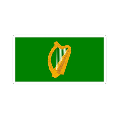 Flag of Leinster bright (Ireland) STICKER Vinyl Kiss-Cut Decal 6 Inch White - The Sticker Space