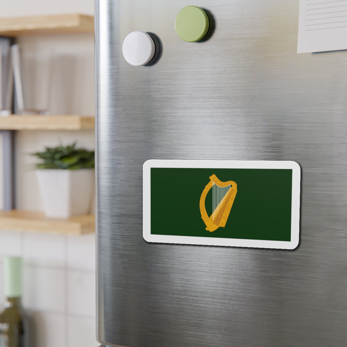 Flag of Leinster Ireland - Die-Cut Magnet-The Sticker Space