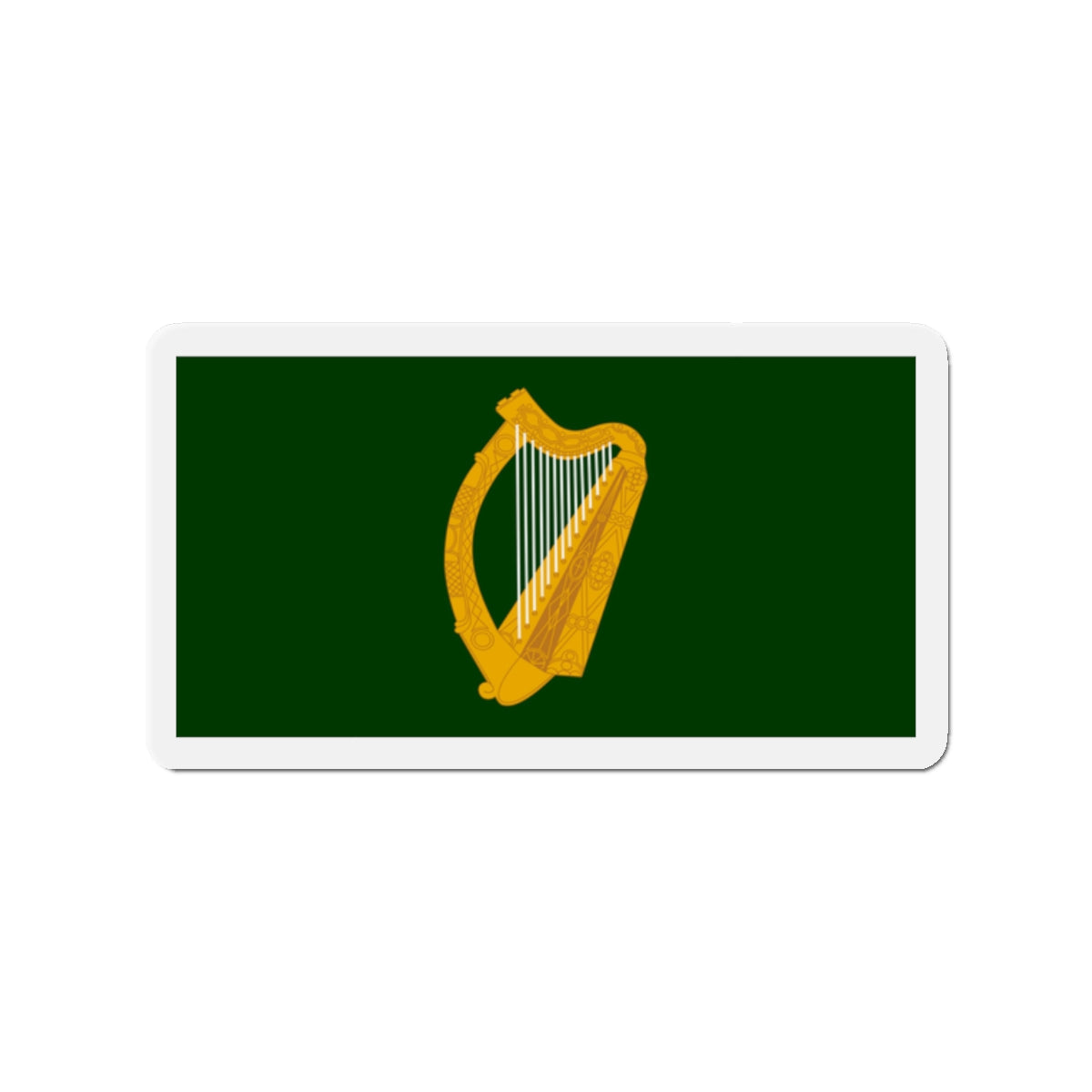 Flag of Leinster Ireland - Die-Cut Magnet-2" x 2"-The Sticker Space