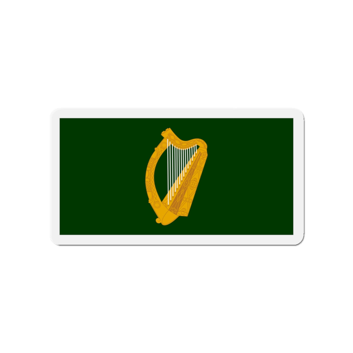 Flag of Leinster Ireland - Die-Cut Magnet-3" x 3"-The Sticker Space