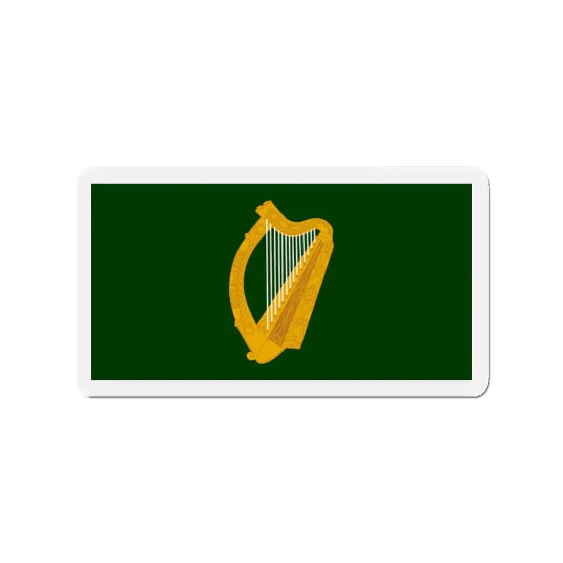 Flag of Leinster Ireland - Refrigerator Magnet 2 Inch - The Sticker Space