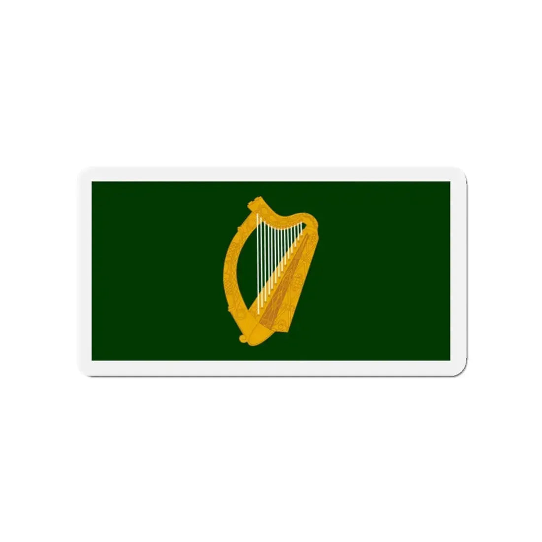Flag of Leinster Ireland - Refrigerator Magnet 3 Inch - The Sticker Space