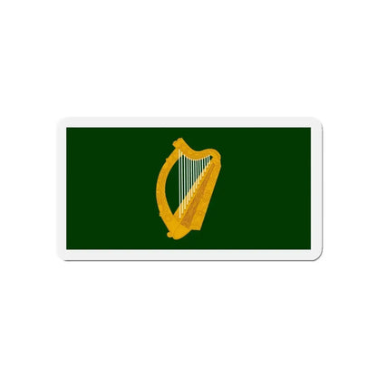Flag of Leinster Ireland - Refrigerator Magnet 4 Inch - The Sticker Space