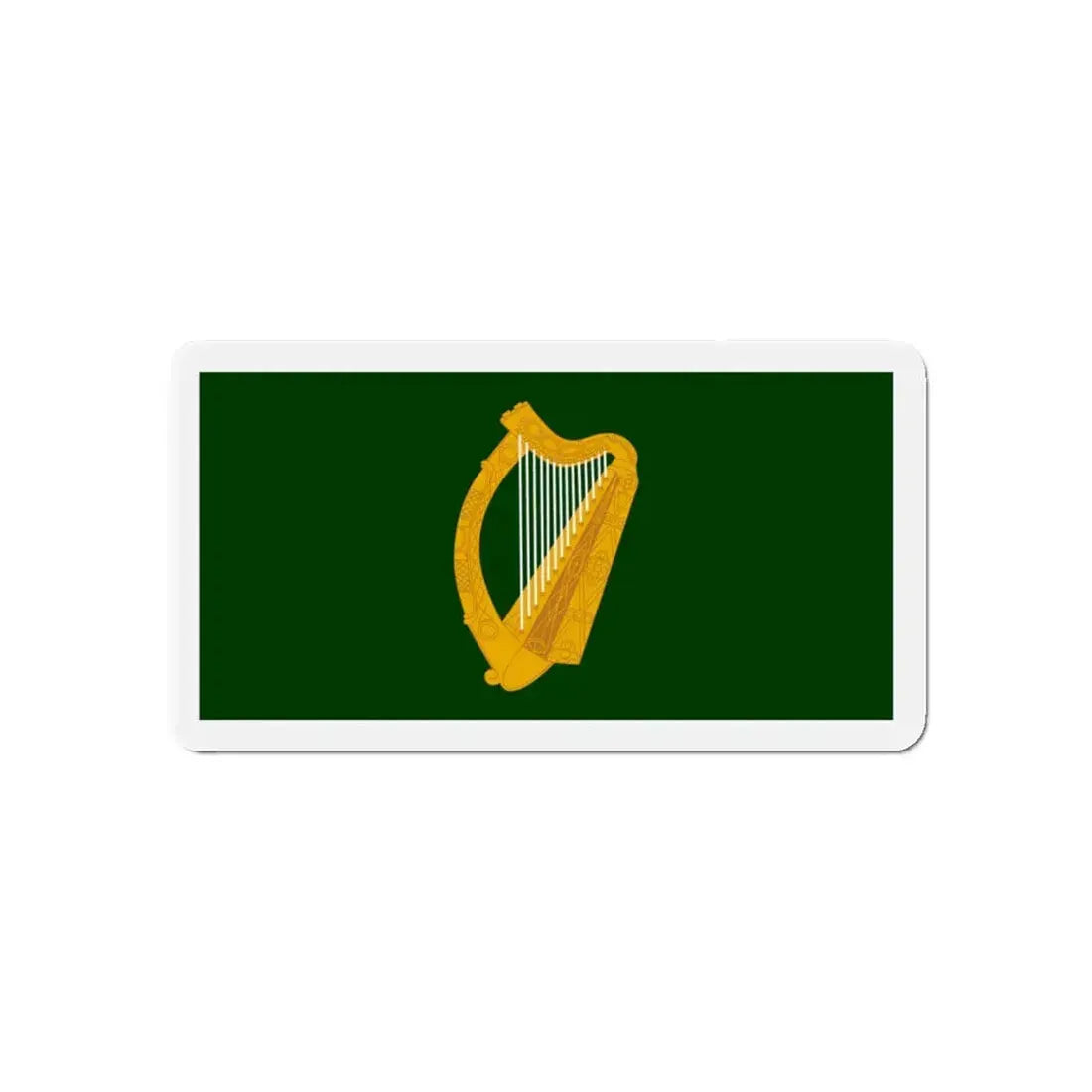 Flag of Leinster Ireland - Refrigerator Magnet 5 Inch - The Sticker Space