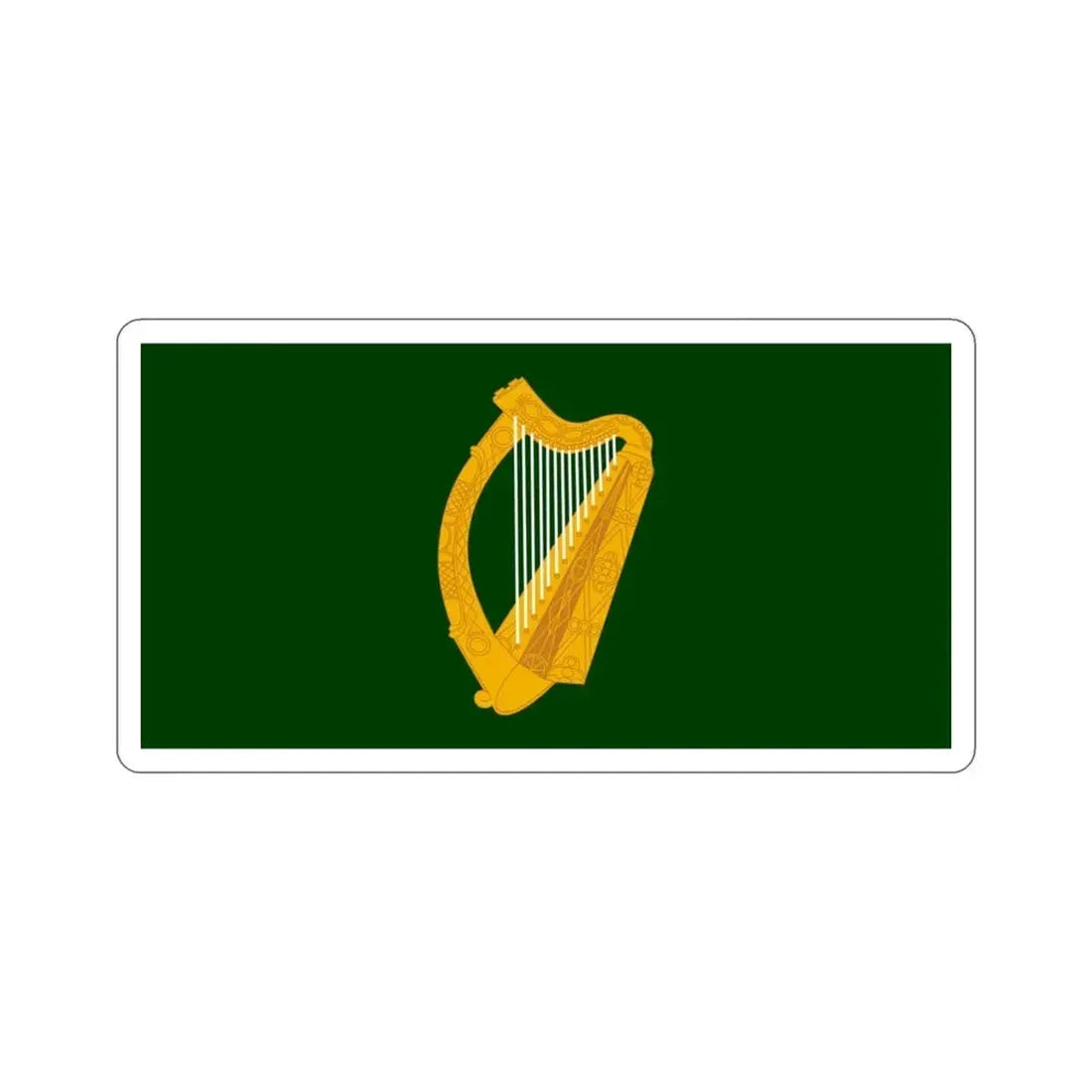 Flag of Leinster Ireland STICKER Vinyl Die-Cut Decal 3 Inch - The Sticker Space