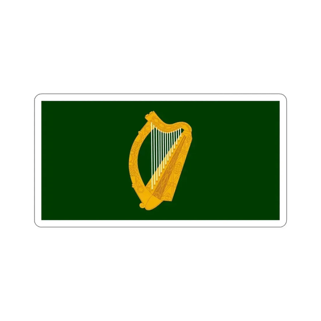 Flag of Leinster Ireland STICKER Vinyl Die-Cut Decal 6 Inch - The Sticker Space