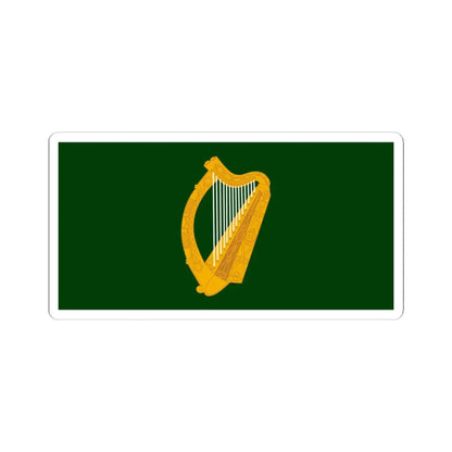 Flag of Leinster (Ireland) STICKER Vinyl Kiss-Cut Decal 3 Inch White - The Sticker Space