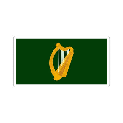 Flag of Leinster (Ireland) STICKER Vinyl Kiss-Cut Decal 4 Inch White - The Sticker Space