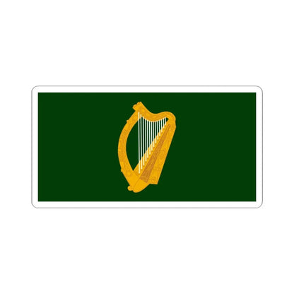 Flag of Leinster (Ireland) STICKER Vinyl Kiss-Cut Decal 6 Inch White - The Sticker Space
