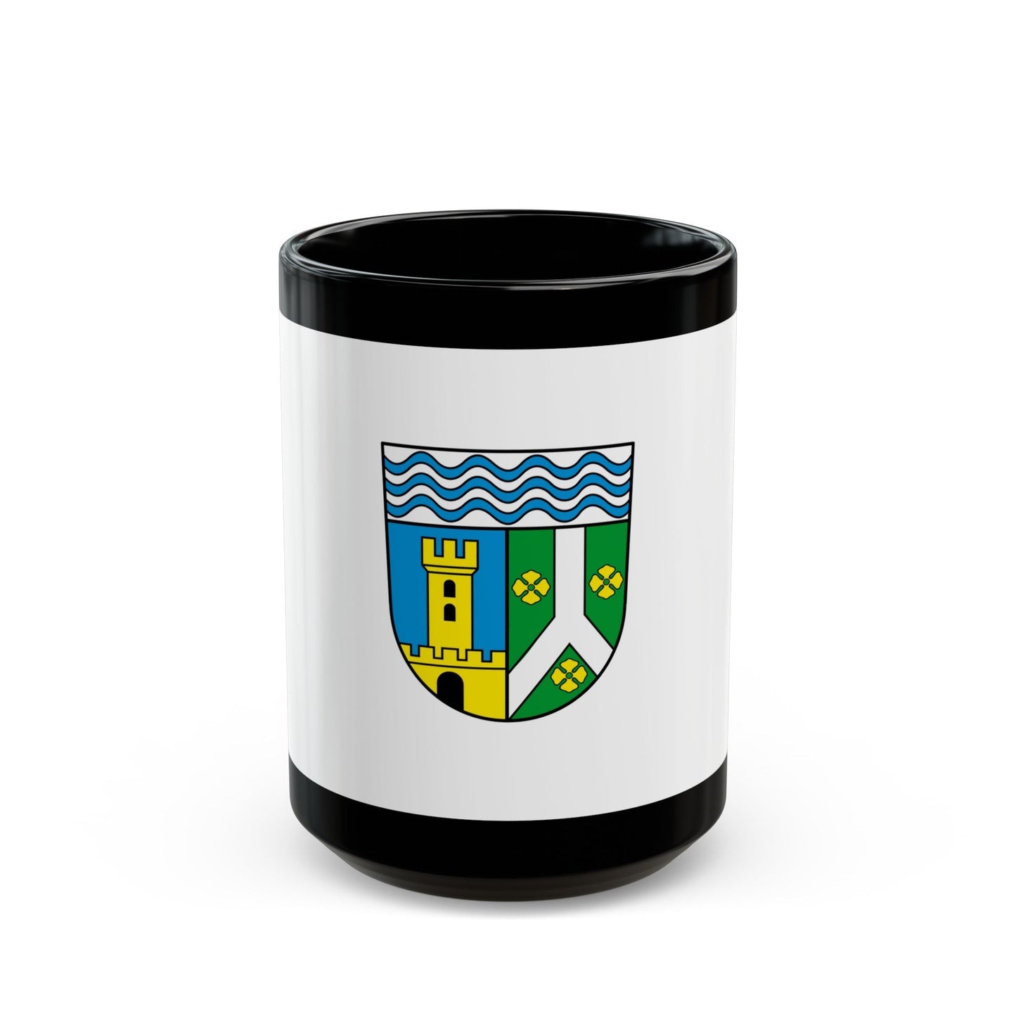 Flag of Leipzig Germany - Black Coffee Mug-15oz-The Sticker Space