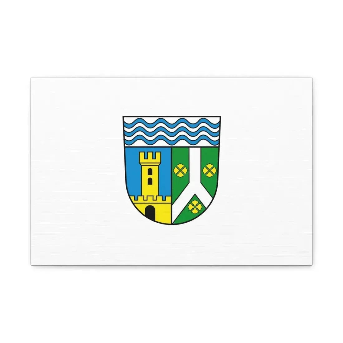 Flag of Leipzig Germany - Canvas Wall Art - The Sticker Space