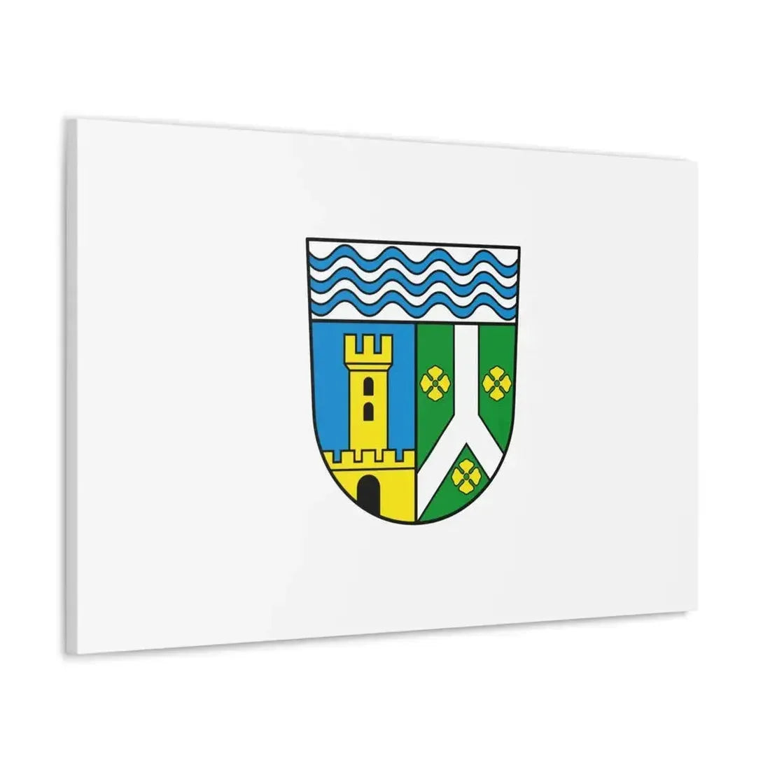 Flag of Leipzig Germany - Canvas Wall Art - The Sticker Space