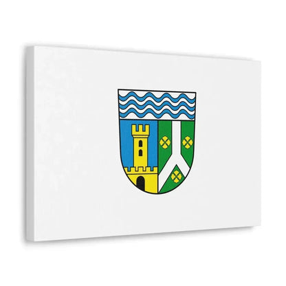 Flag of Leipzig Germany - Canvas Wall Art - The Sticker Space