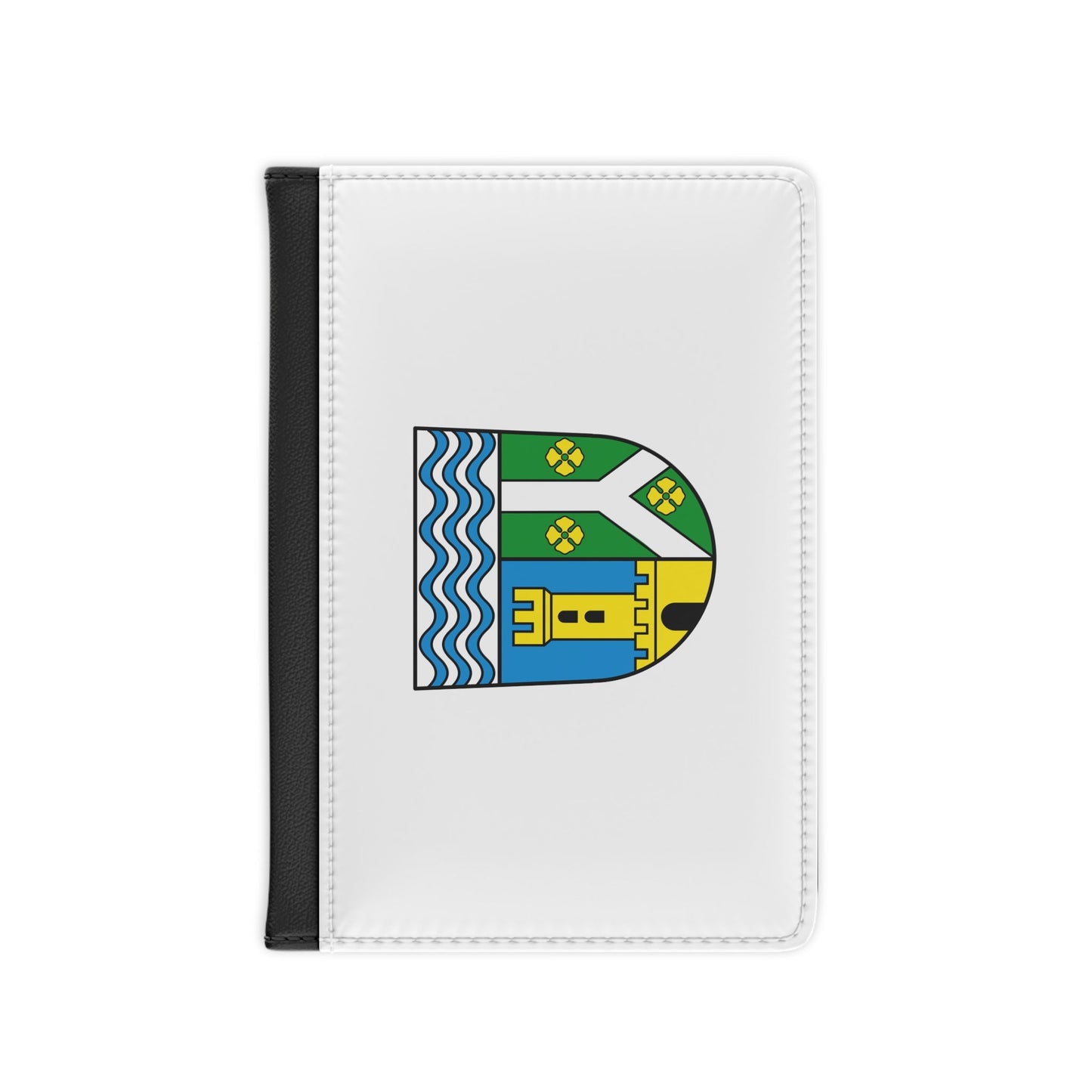 Flag of Leipzig Germany - Passport Holder-3.9" x 5.8"-The Sticker Space