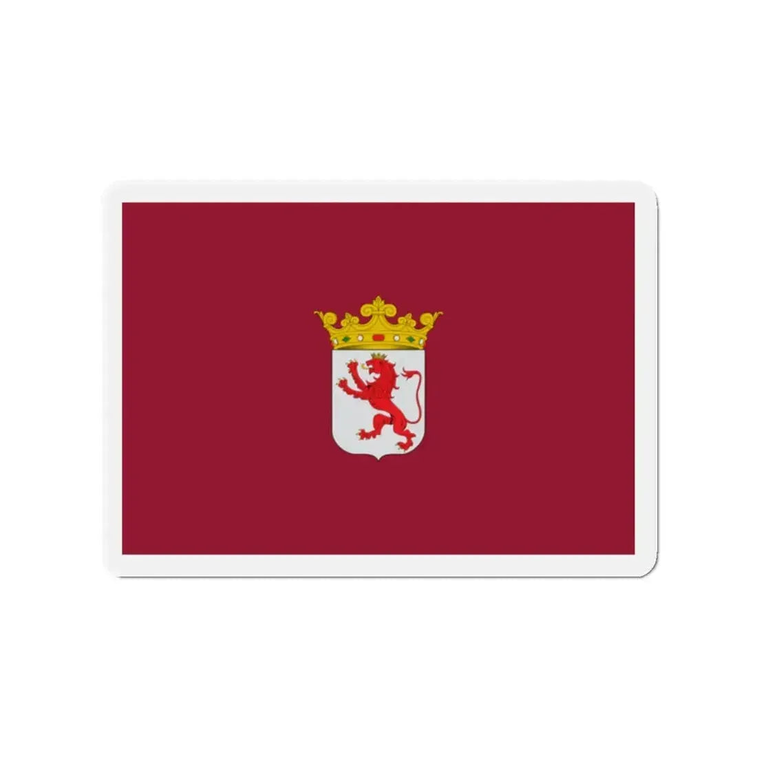 Flag of León Spain - Refrigerator Magnet 2 Inch - The Sticker Space