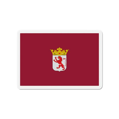 Flag of León Spain - Refrigerator Magnet 3 Inch - The Sticker Space