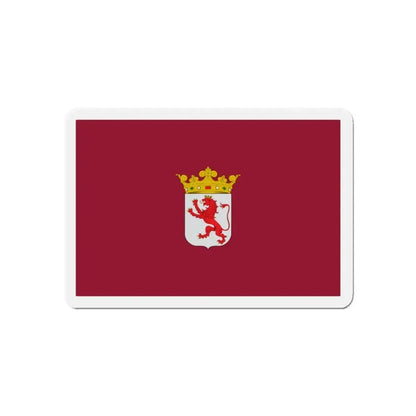 Flag of León Spain - Refrigerator Magnet 5 Inch - The Sticker Space