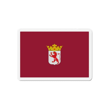 Flag of León Spain - Refrigerator Magnet 6 Inch - The Sticker Space