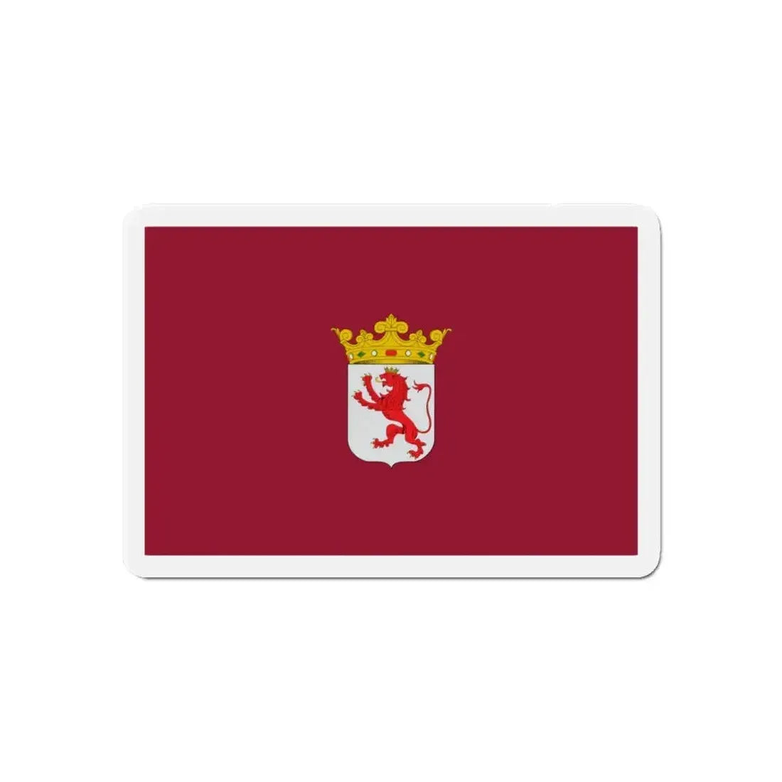 Flag of León Spain - Refrigerator Magnet - The Sticker Space