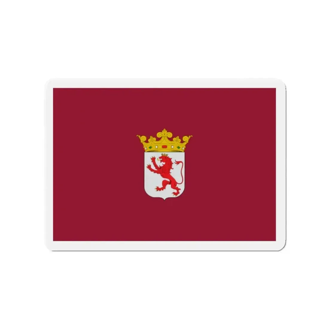 Flag of León Spain - Refrigerator Magnet - The Sticker Space