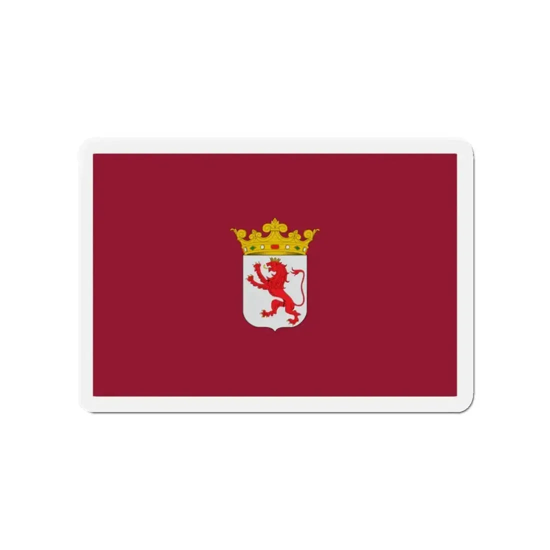 Flag of León Spain - Refrigerator Magnet - The Sticker Space