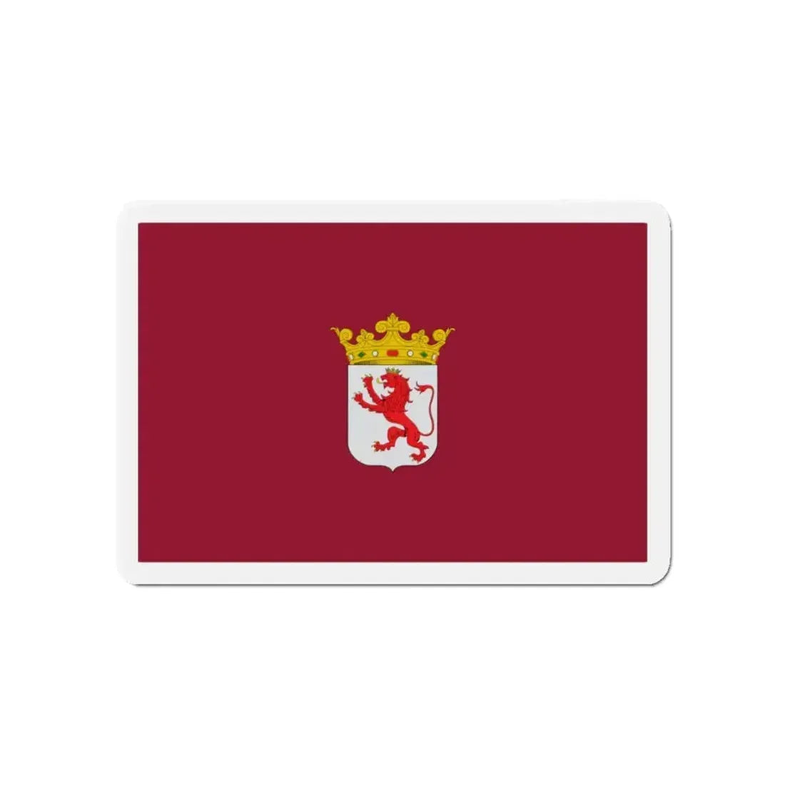 Flag of León Spain - Refrigerator Magnet - The Sticker Space