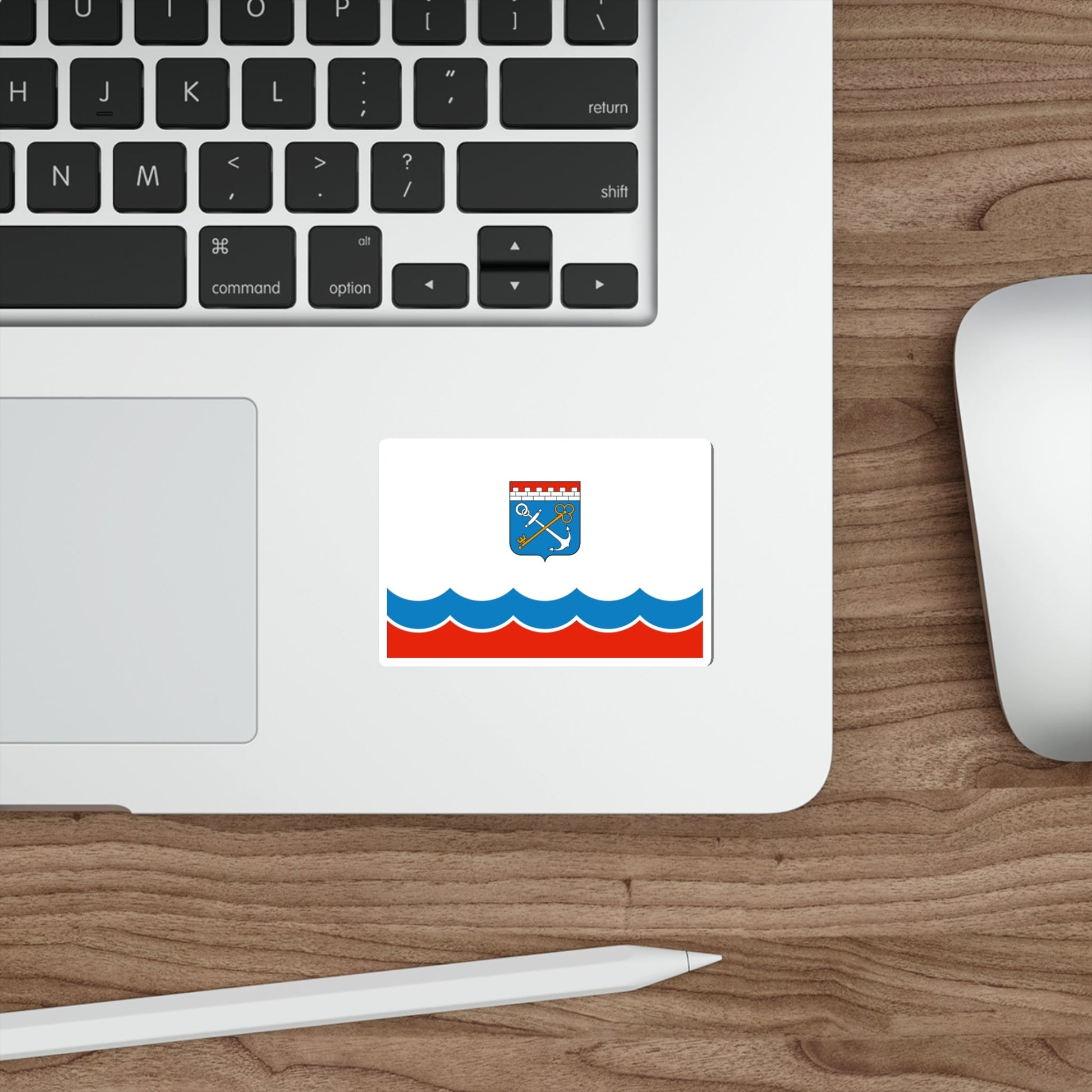 Flag of Leningrad Oblast Russia STICKER Vinyl Die-Cut Decal-The Sticker Space