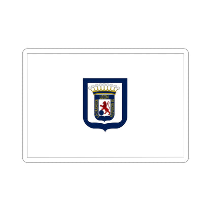 Flag of Leon, Nicaragua STICKER Vinyl Die-Cut Decal-4 Inch-The Sticker Space