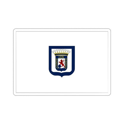 Flag of Leon, Nicaragua STICKER Vinyl Die-Cut Decal 4 Inch - The Sticker Space