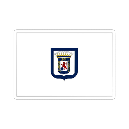 Flag of Leon, Nicaragua STICKER Vinyl Die-Cut Decal-6 Inch-The Sticker Space