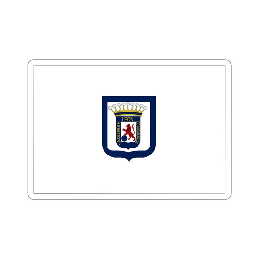 Flag of Leon, Nicaragua STICKER Vinyl Die-Cut Decal-6 Inch-The Sticker Space