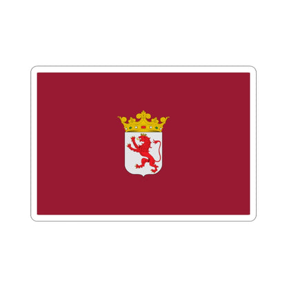 Flag of León Spain STICKER Vinyl Die-Cut Decal-2 Inch-The Sticker Space